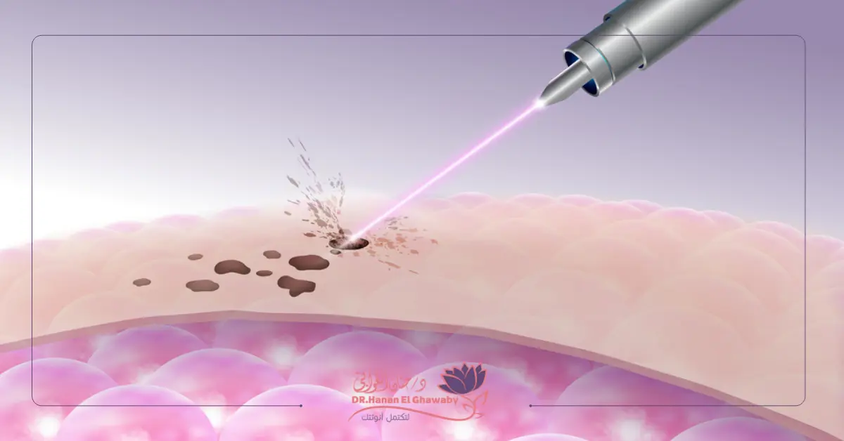 أسباب سواد المناطق الحساسة الشديد وعلاجه بالليزر